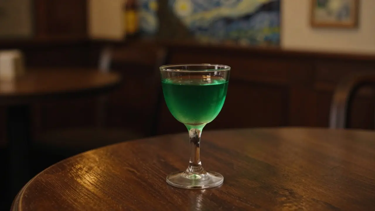 Co se stane, když vypijete hodně absinthu? Rizika, mýty a realita zeleného ďábla