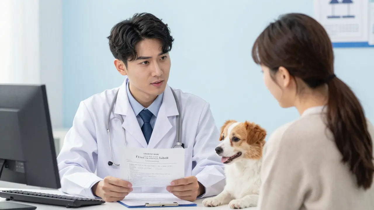 Veterinární konzultace o bezpečnosti doplňků