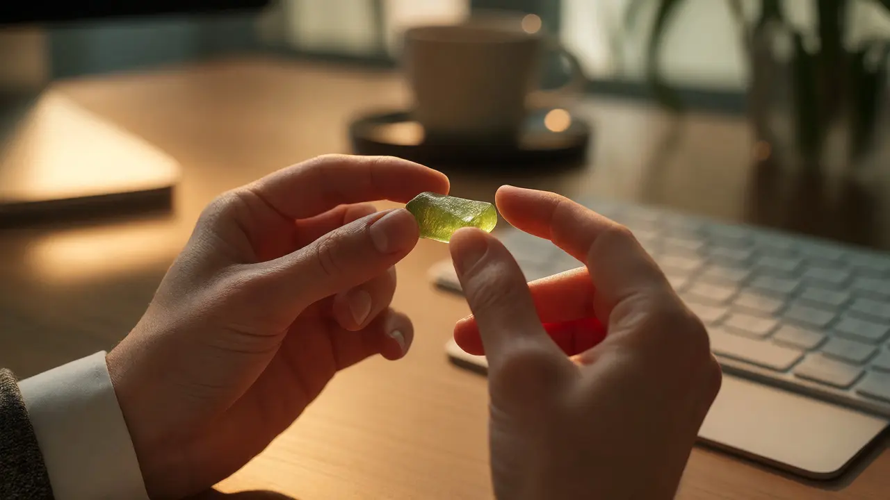 Co dělá konopná žvýkačka? Účinky, dávkování a realita