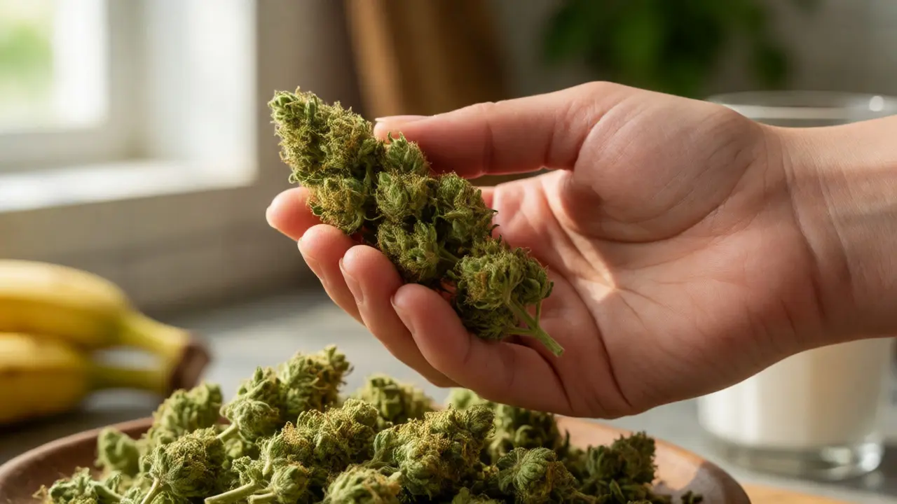 Můžete jíst CBD květy syrové? Pravda o účincích a chuti
